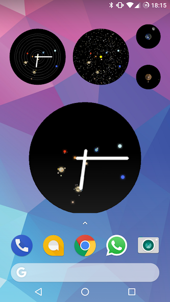 Space Watchface and Widget