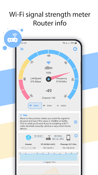 Net Signal Pro:WiFi & 5G Meter