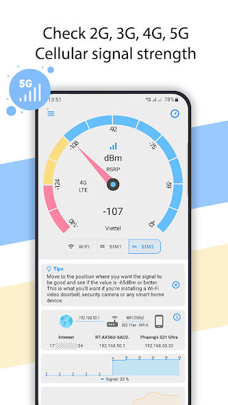 Net Signal Pro:WiFi & 5G Meter