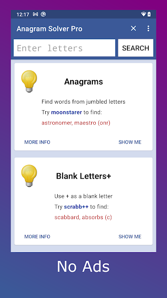 Anagram Solver Pro