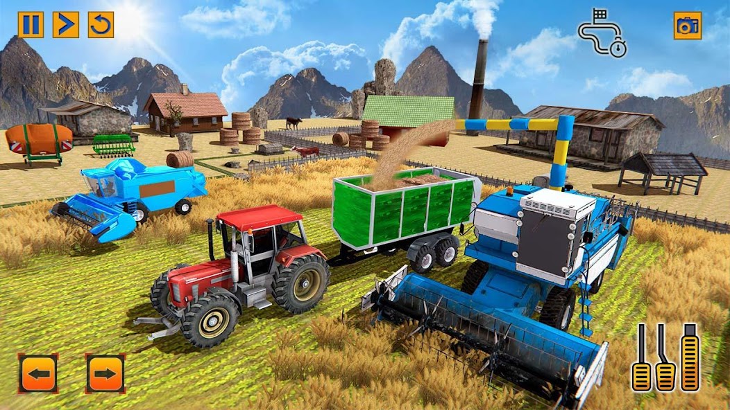 Real Tractor Farming Sim Drive 