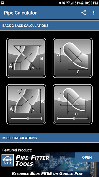 Pipe Fitter Calculator