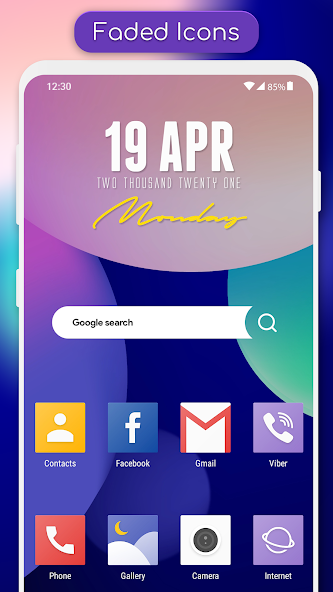 Faded - Icon Pack