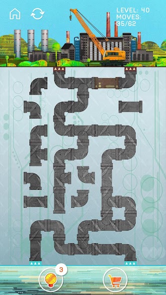 PIPES Game - Pipeline Puzzle 