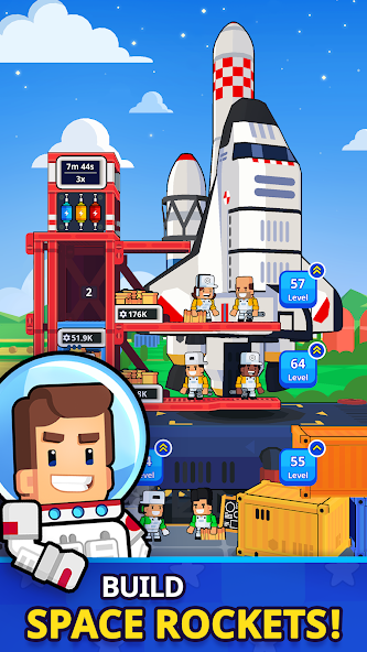 Rocket Star: Idle Tycoon Game 