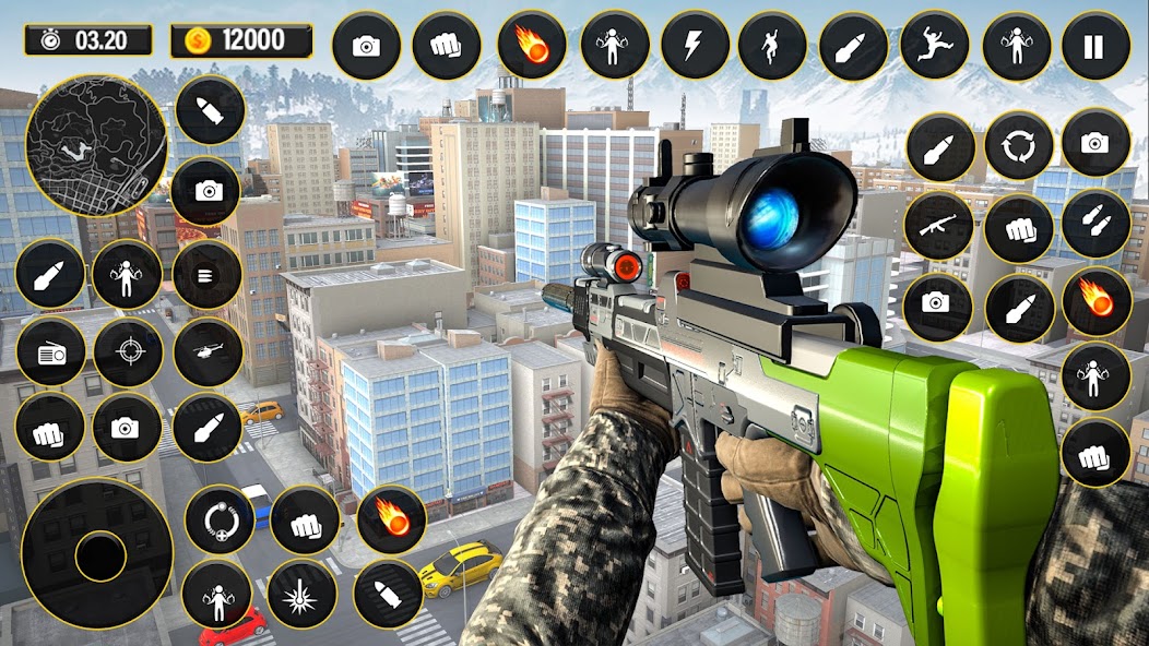 Fps Shooting Games: Sniper 3D 