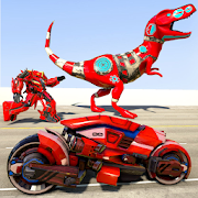 Dino Robot Bike Transform : Robot Dinosaur Games