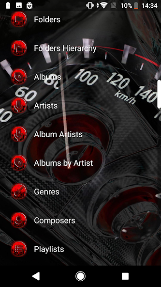 Poweramp Skin v3 Speed!