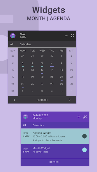 Everyday | Calendar Widget