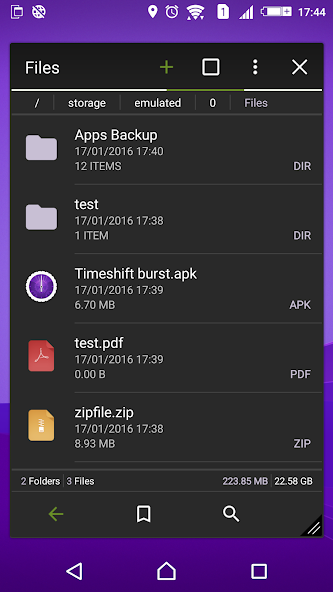 Files Small App