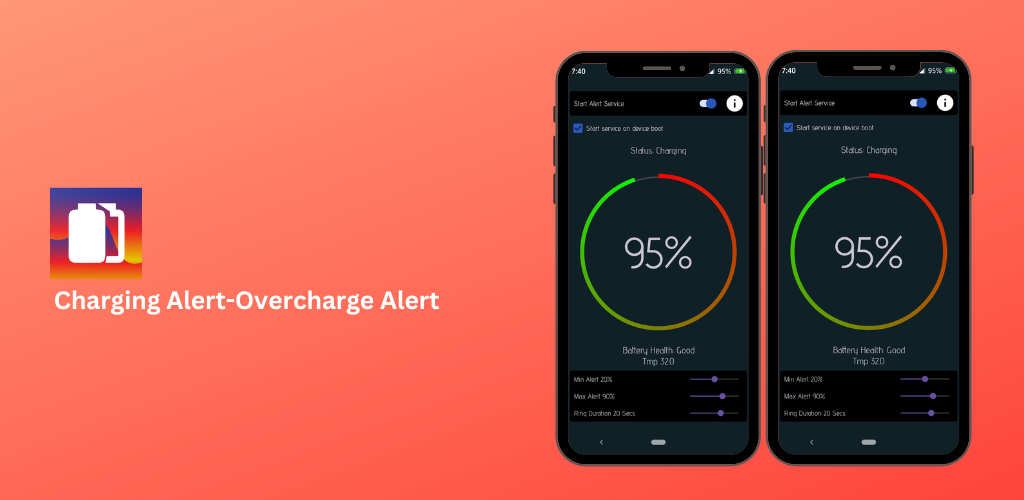 Battery Alert-Overcharge Alert