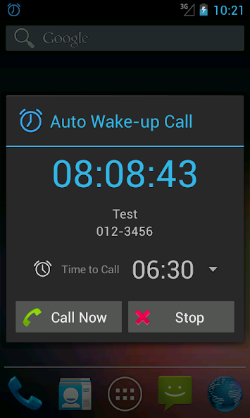 Auto Wake-up call+