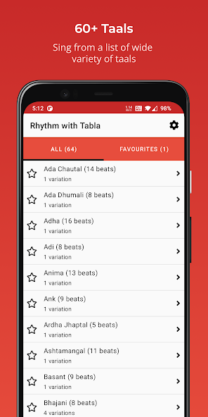 Rhythm Tabla & Tanpura PREMIUM