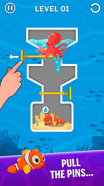 Water Puzzle - Fish Rescue 