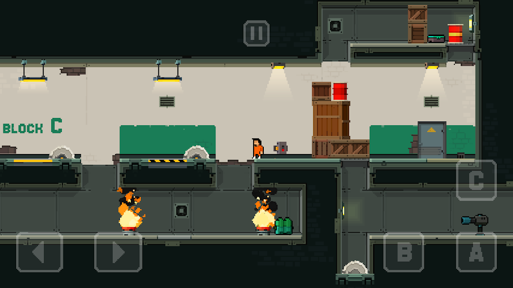 Prison Run and MiniGun 