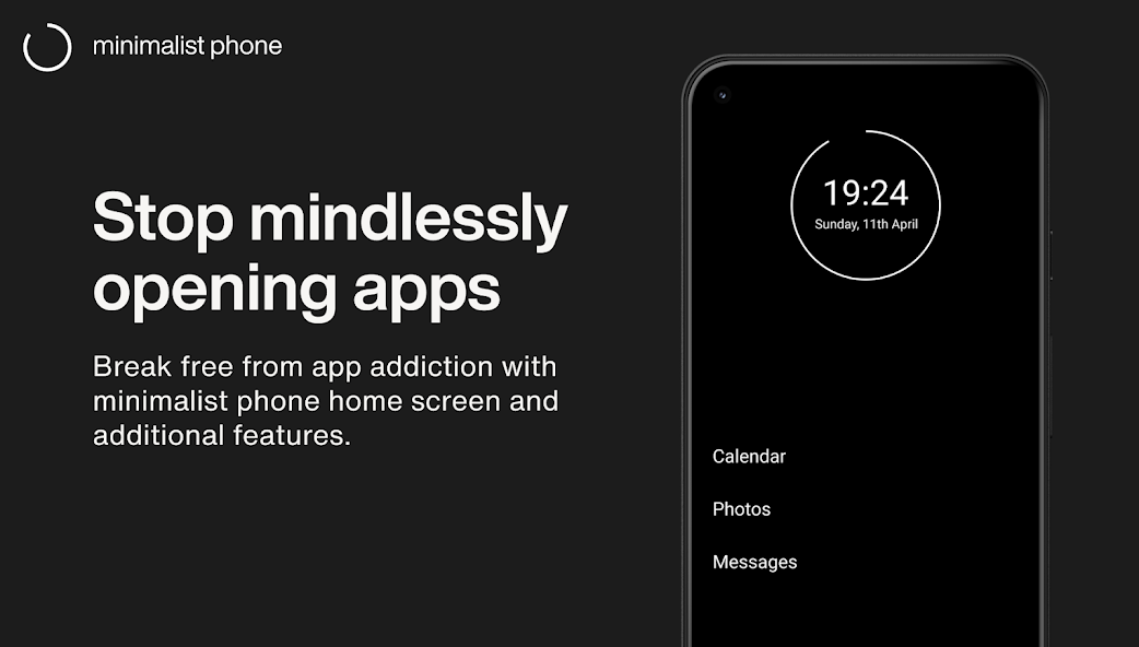 minimalist phone: launcher app