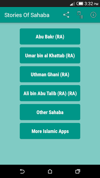 Stories of Sahaba