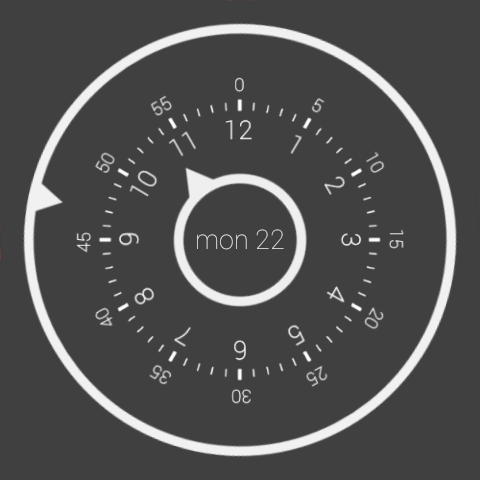 Modern Watch Face