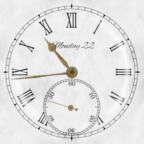 Old Style Watch Face