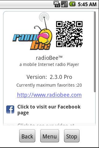 radioBee Pro - radio app