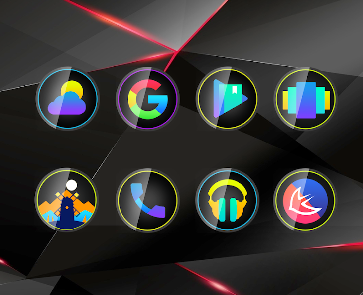 Rozo Glass - Icon Pack