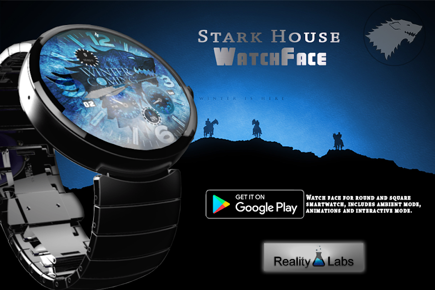 La Casa Stark GOT - Watch face