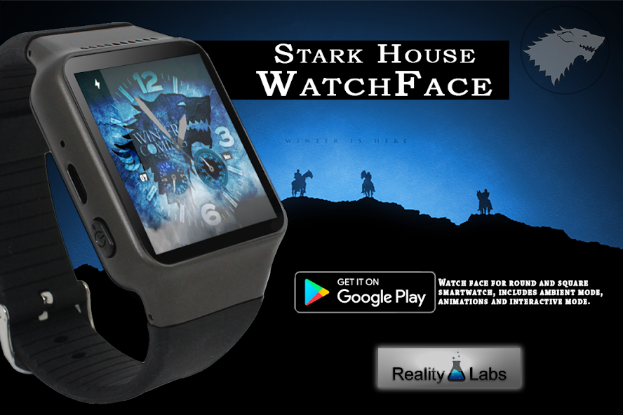 La Casa Stark GOT - Watch face