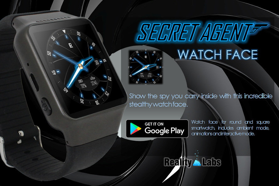 Secret Agent - Watch Face