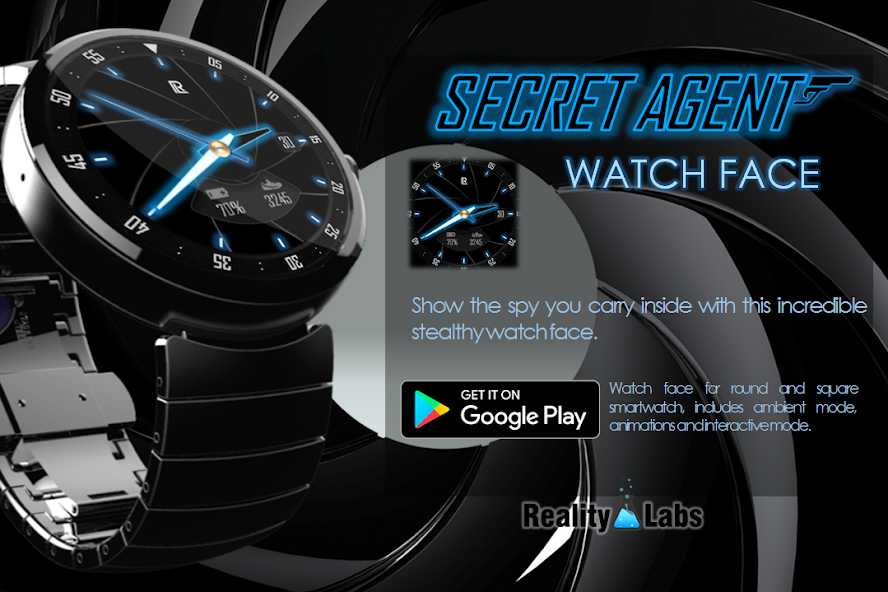 Secret Agent - Watch Face