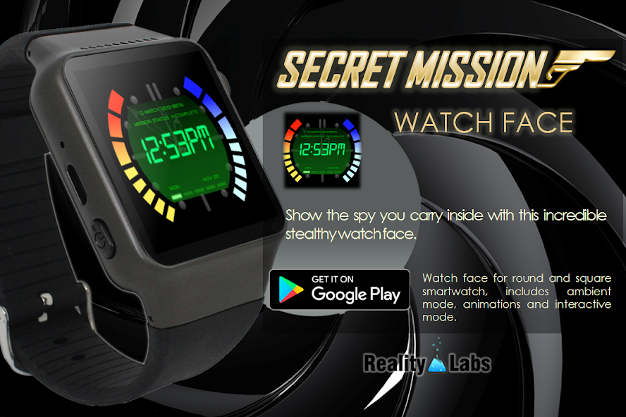 Secret Mission - Watch Face