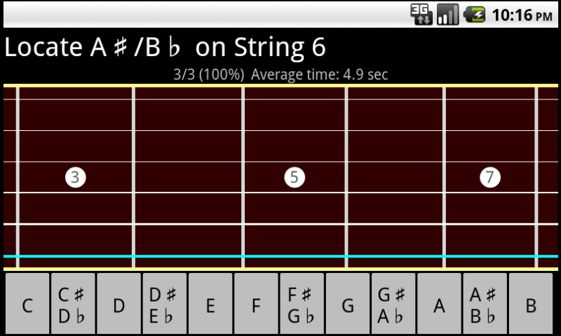 RR Guitar Fretboard Trainer