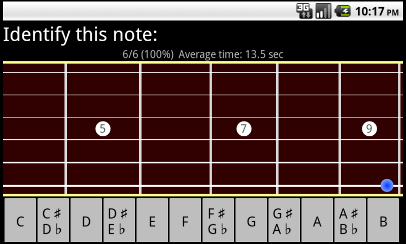 RR Guitar Fretboard Trainer