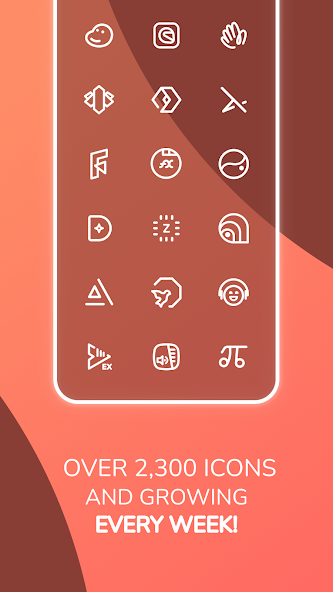 Reev Pro - White Outline Icons