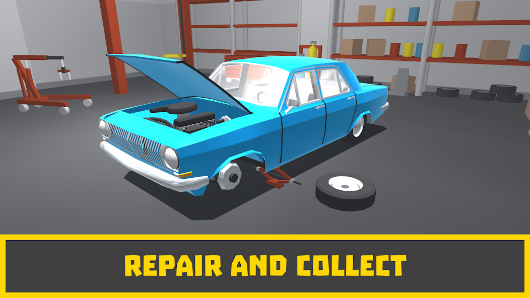 Retro Garage - Car Mechanic