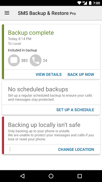 SMS Backup & Restore Pro