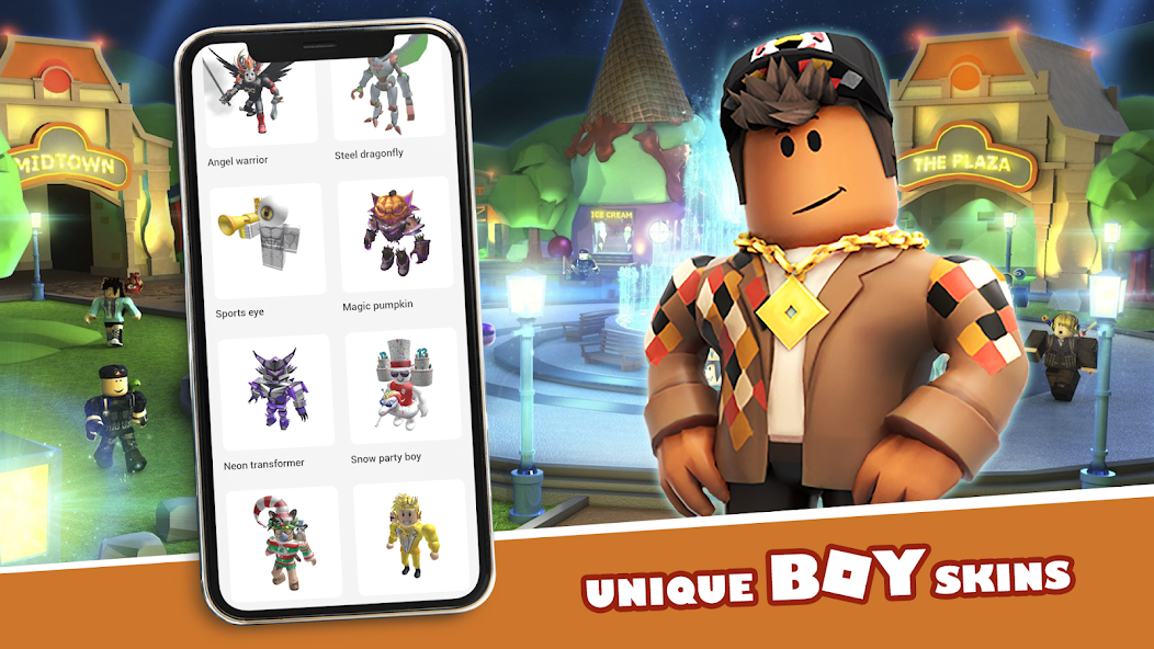 Master skins for Roblox