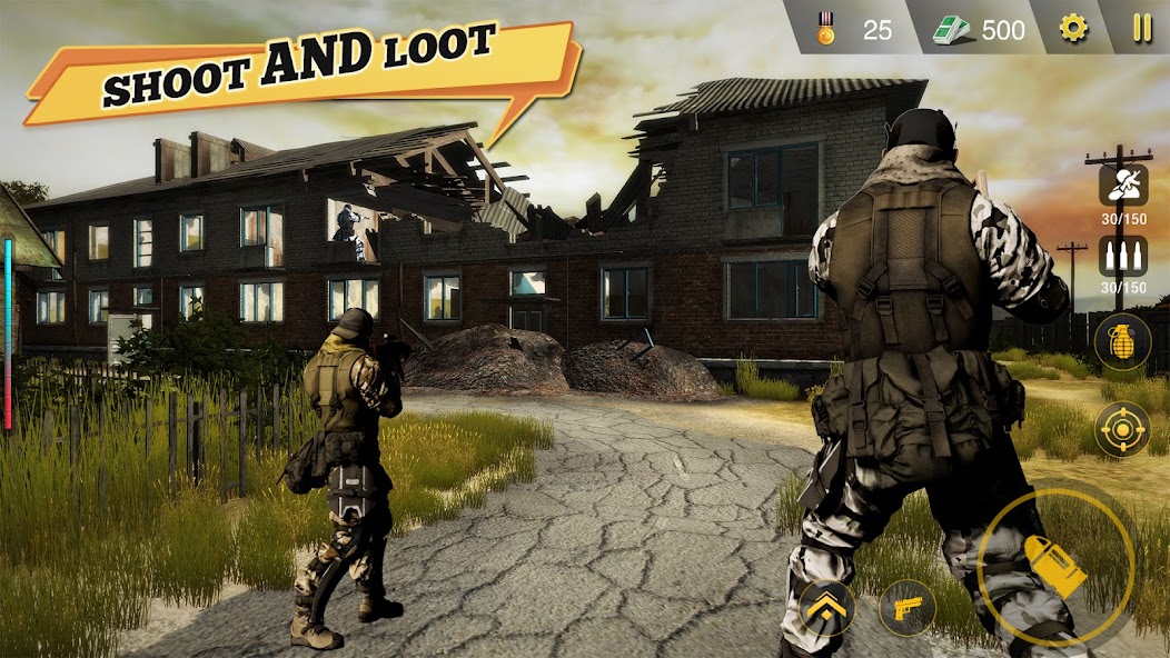 FPS Commando Gun Shooting Game 