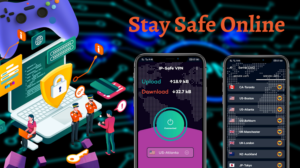 IPSAFE-Safer VPN PROXY