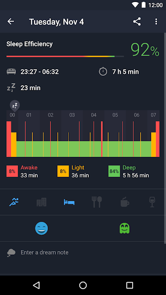 Runtastic Sleep Better: Sleep