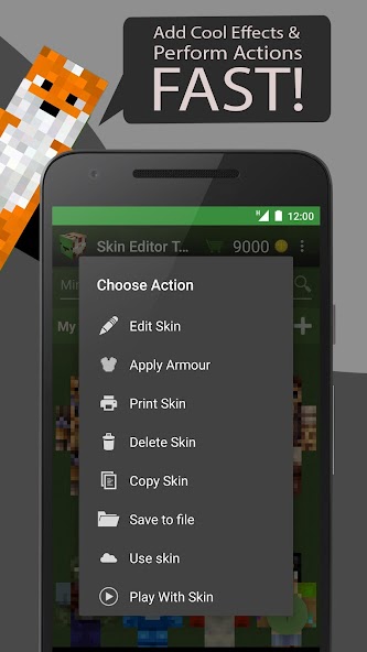 Skin Editor for Minecraft/MCPE