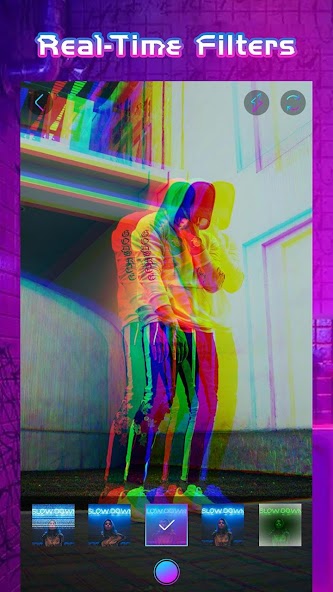 Glitchy - psychedelic camera f