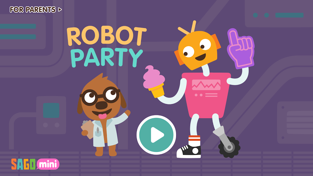 Sago Mini Robot Party