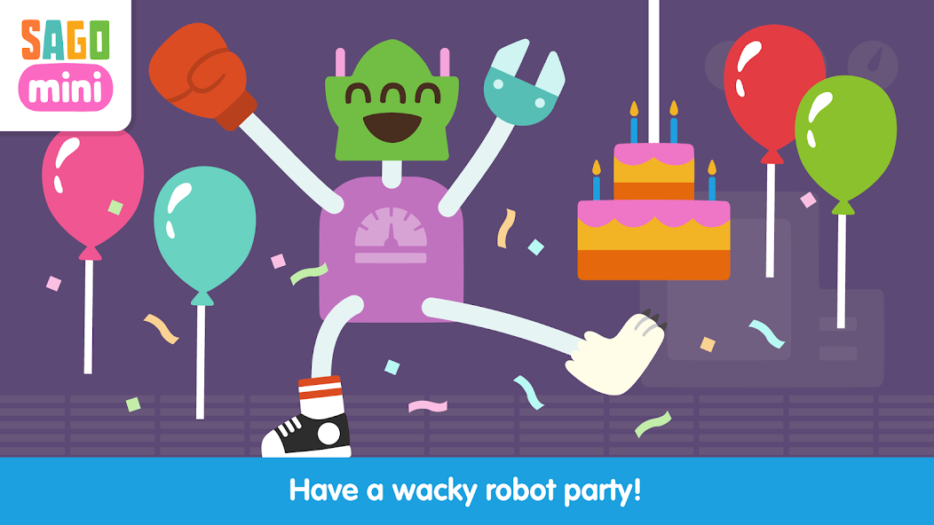 Sago Mini Robot Party