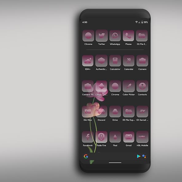 Fade Fire Icons Pack