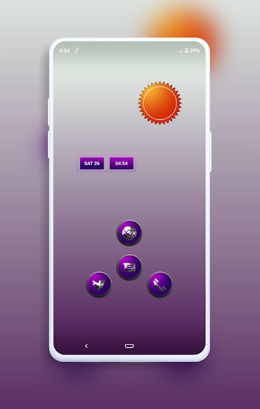 Orbic Purple Icons Pack