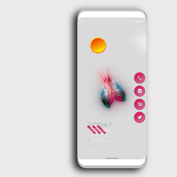 Vivid Cerise Icons Pack