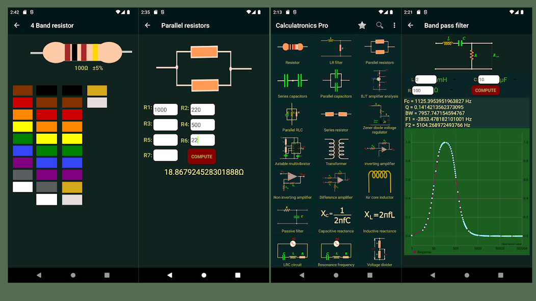 Calctronics- electronics tools