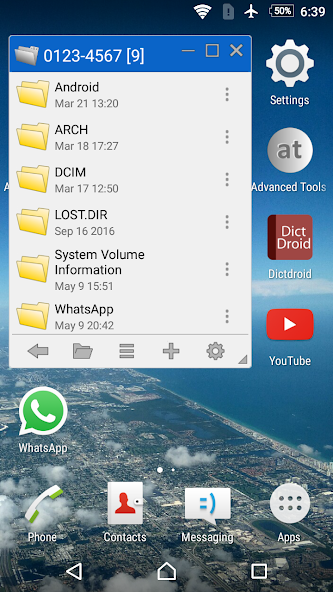 Floating File Manager