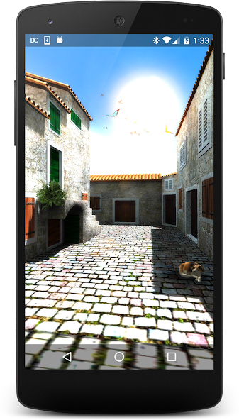 Ancient Street 3D LWP