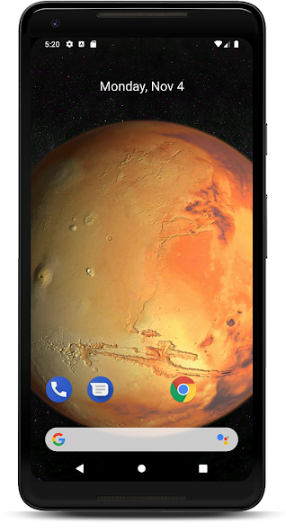 Mars 3D Live Wallpaper